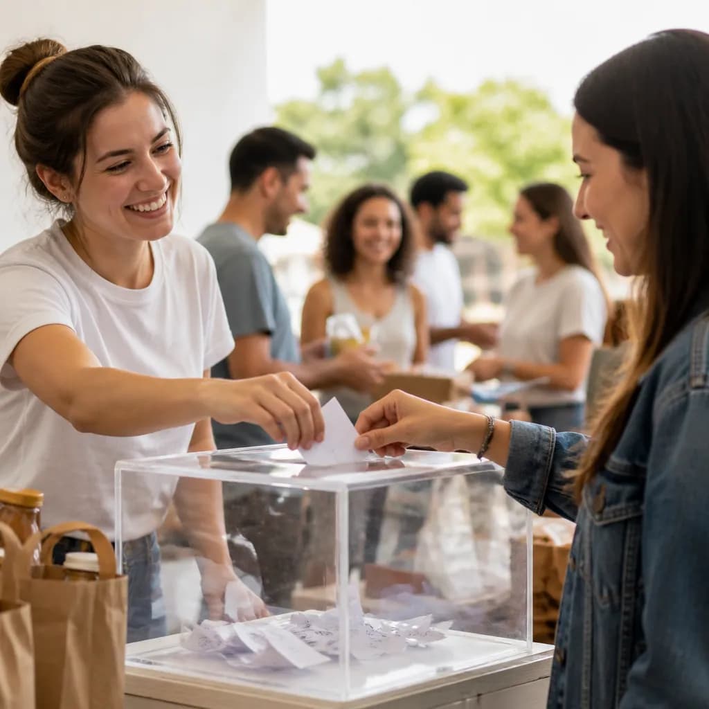 Cómo hacer un sorteo para recaudar fondos