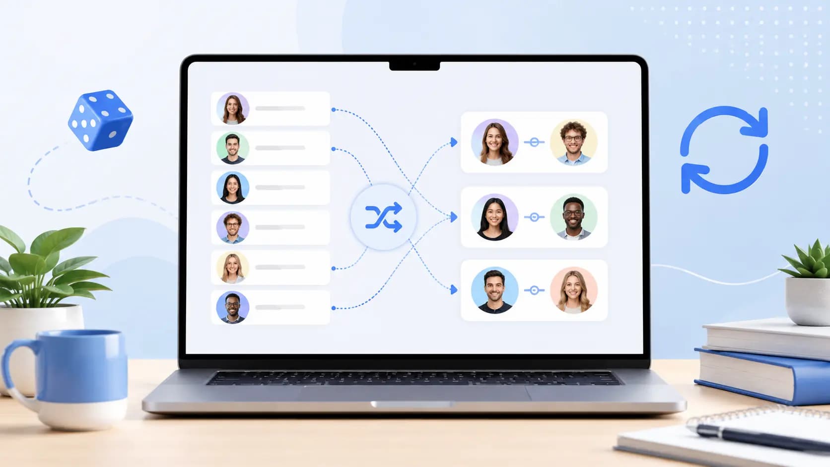 Sorteo de parejas online: crea parejas aleatorias fácilmente