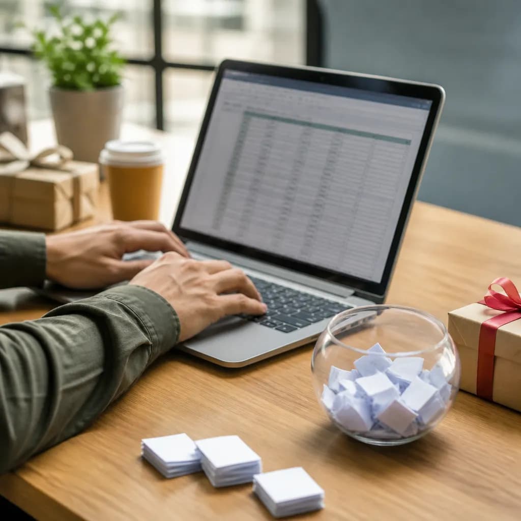 How to Run a Giveaway Using an Excel File