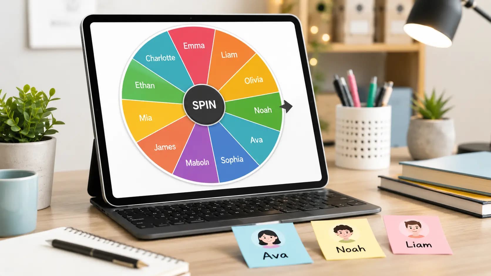 Create a Free Online Name Spinner